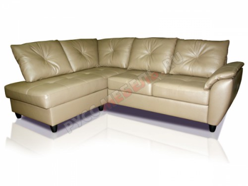 Кожаный угловой диван «Николь»