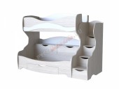 Детская «Карамель» кровать двухъярусная КА-03