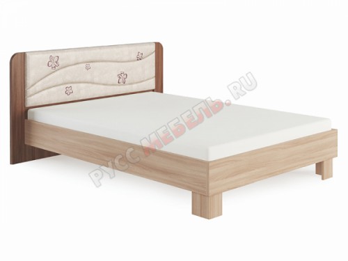 Кровать «Сальвия № 2.1» (140х200) с мягким изголовьем