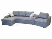 Модульный диван угловой «Престиж» (оттоманка+кресло)