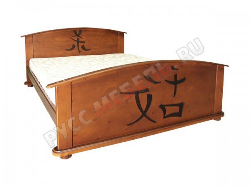 Деревянная кровать «Сакура»